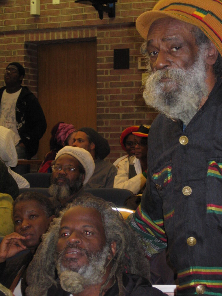 Ras Irice and Ras Junior Manning, Blackburn Center, Howard University, Nov 2007